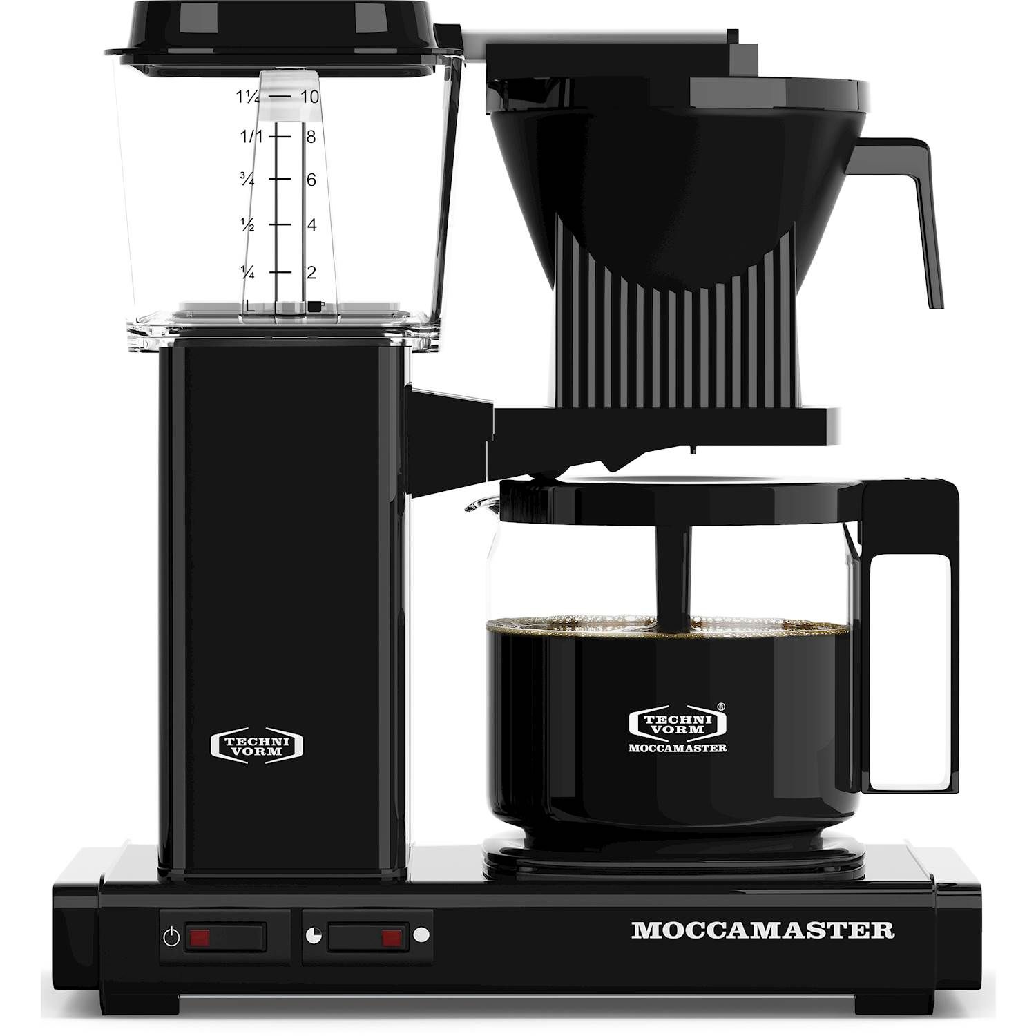 Sort Moccamaster Kaffemaskine Automatic Black - Kaffebord  - 8712072537408