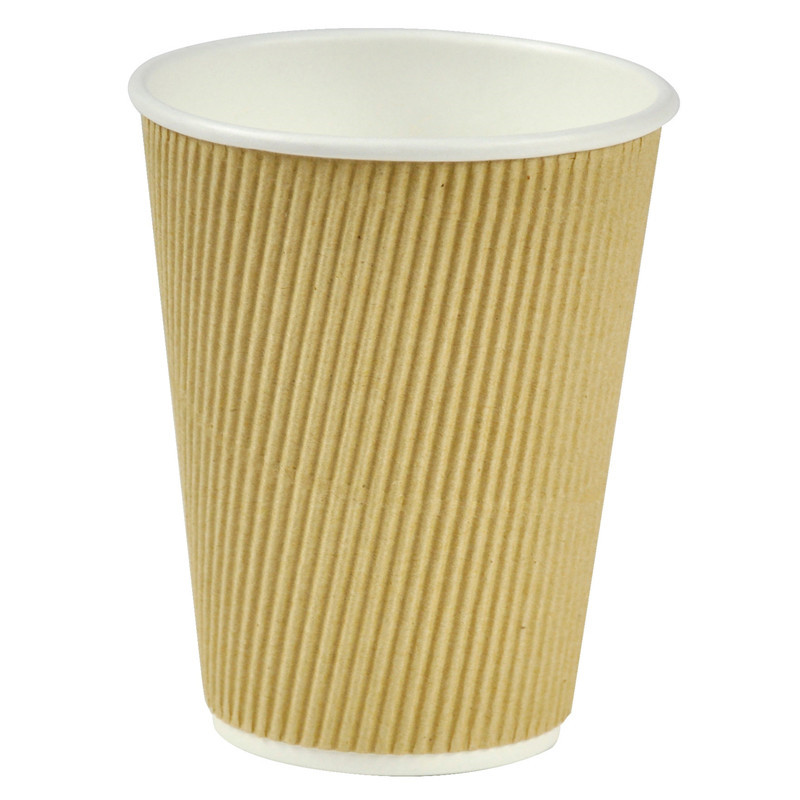 Natur Line Kaffekop Engangskaffebæger Pap 500 Stk - Kaffebord