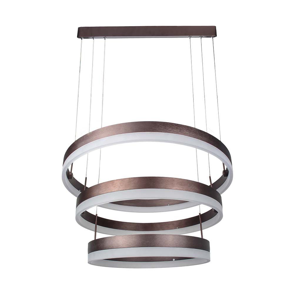 86w Soft Light Lysekrone 3000k Dæmpbar Kaffe Kulør : Varm - V-tac Kaffebord  - 3800157692946