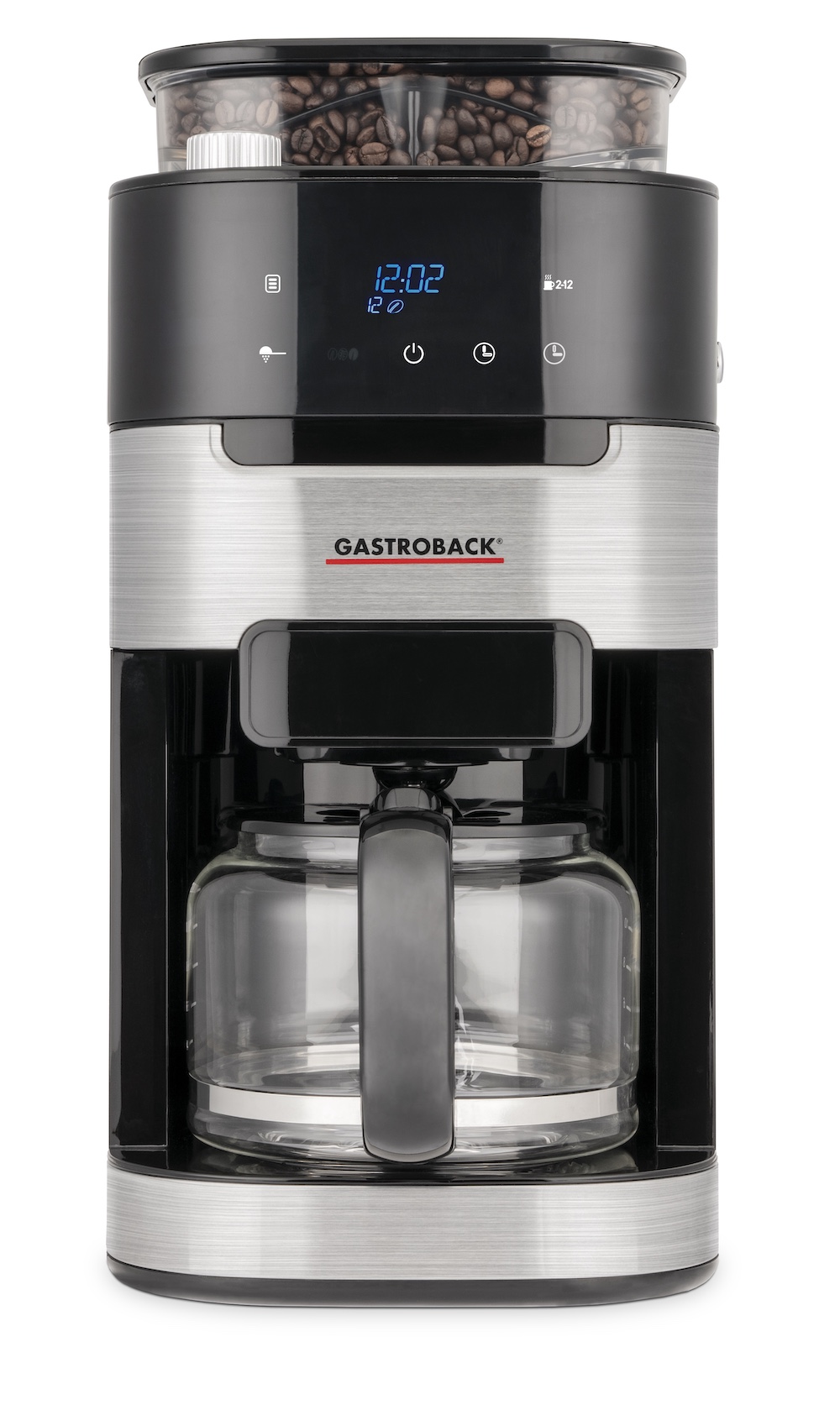 Gastroback Grind & Brew Pro Kaffemaskine Glaskande - Gastroback Kaffebord  - 4016432427113