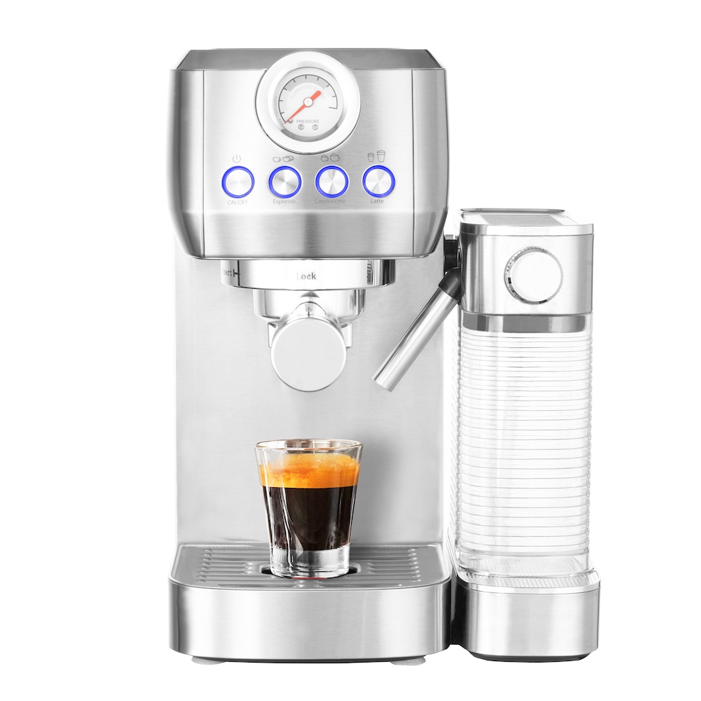 Gastroback Design Piccolo Pro Espressomaskine Automatisk Mælkeskummer - Gastroback Kaffebord  - 4016432427229