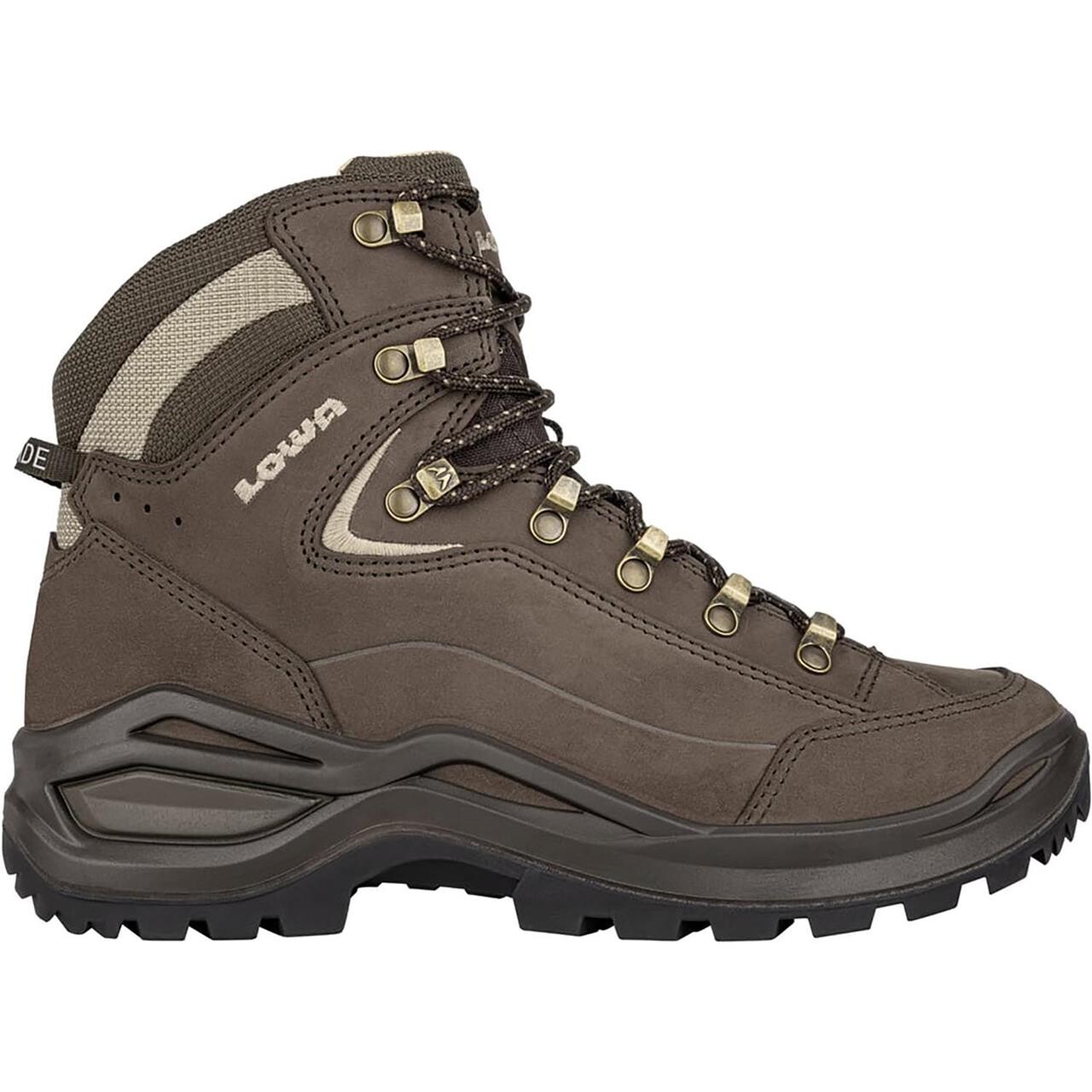 Brun (ESPRESSO/ Lowa Womens Renegade Evo Mid Brun Espresso Anthracite - Lowa Kaffebord  - 4063606578126
