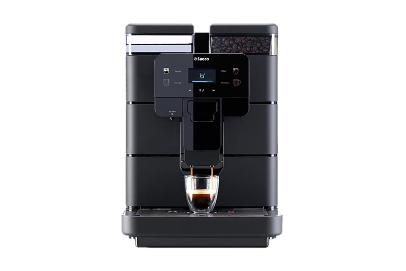 Sort Saeco New Royal Black Semi Auto Espressomaskine - Saeco Kaffebord