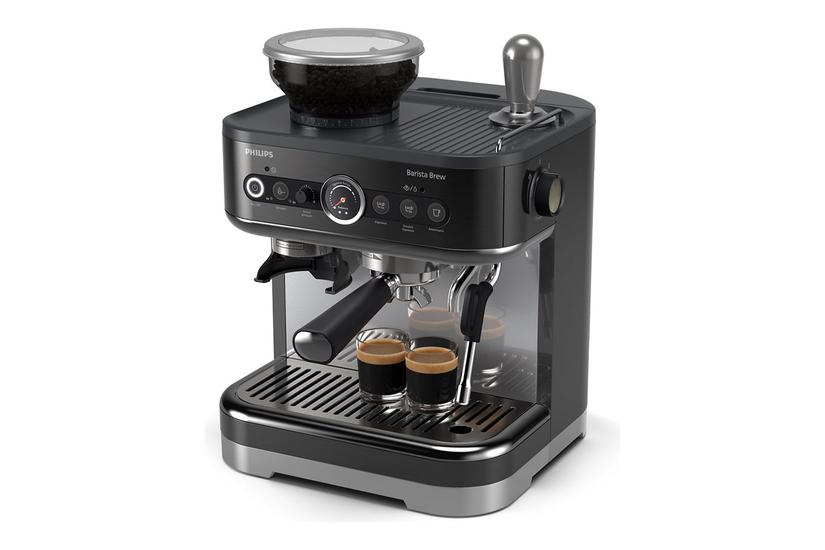 Sort Philips Barista Brew Psa3218 Kaffemaskine Med Capuccinatore Bar - Philips Kaffebord  - 8720389033223