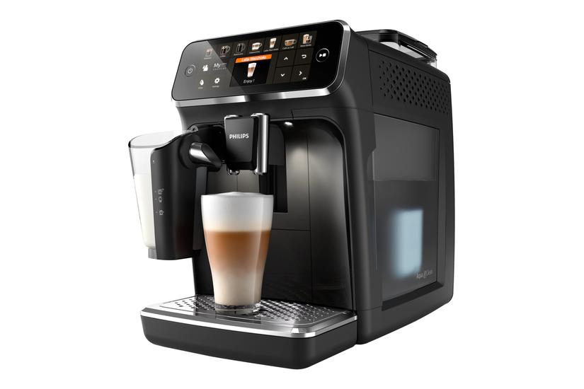 Sort Philips 5400 Series Ep5441 Automatisk Kaffemaskine Med Mælkeskummer Bar - Philips Kaffebord  - 8710103938224