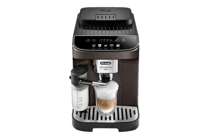 Longhi Magnifica Evo Ecam293 Automatisk Kaffemaskine Med Mælkeskummer Bar Brun - Delonghi Kaffebord  - 8004399024731