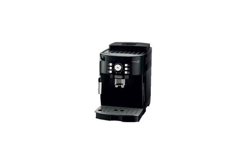 Sort Longhi Magnifica Ecam 117 Automatisk Kaffemaskine Med Mælkeskummer Bar - Delonghi Kaffebord  - 8004399326163
