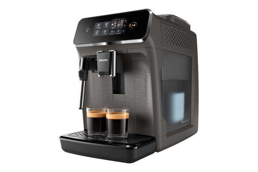 Philips Series 2200 Ep2224 Automatisk Kaffemaskine Med Mælkeskummer Bar Kashmirgrå - Philips Kaffebord  - 8710103894735