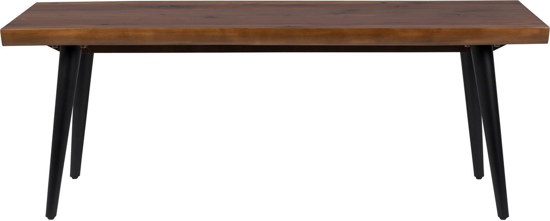 Kaffe Entrbænk Dutchbone Alagon Brun Mdf Med Sorte Stålben 12040 - Dutchbone Kaffebord  - 8718548036024