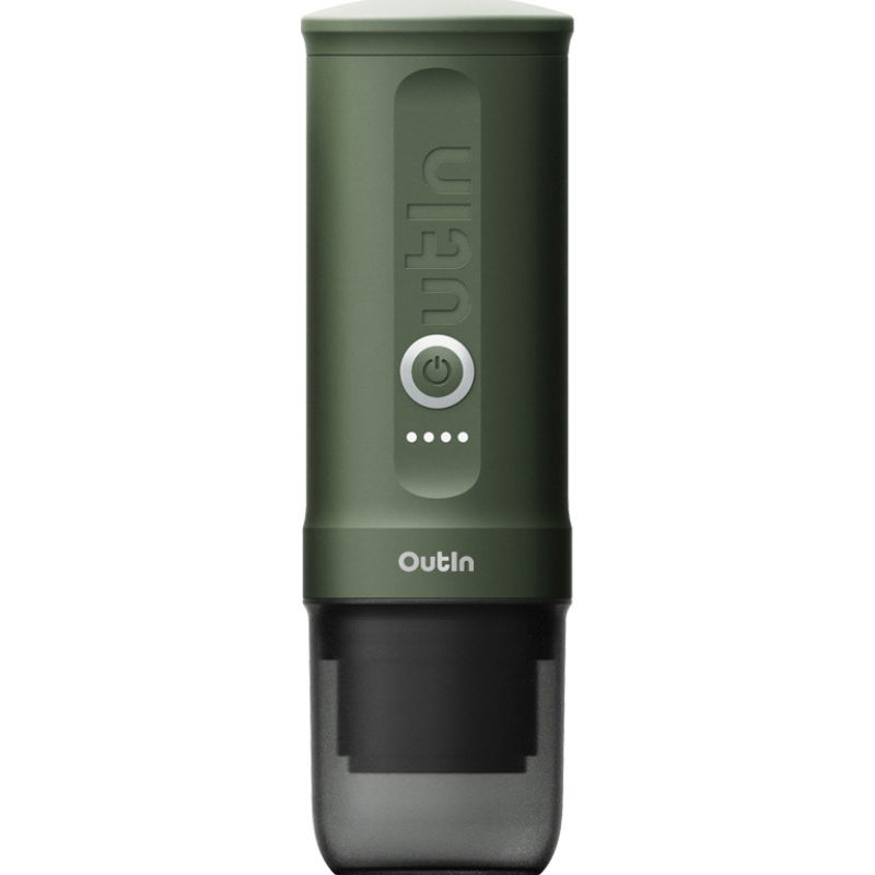 Grøn Outin Nano Bærbar Espressomaskine Skov - Outin Kaffebord  - 1240000016420