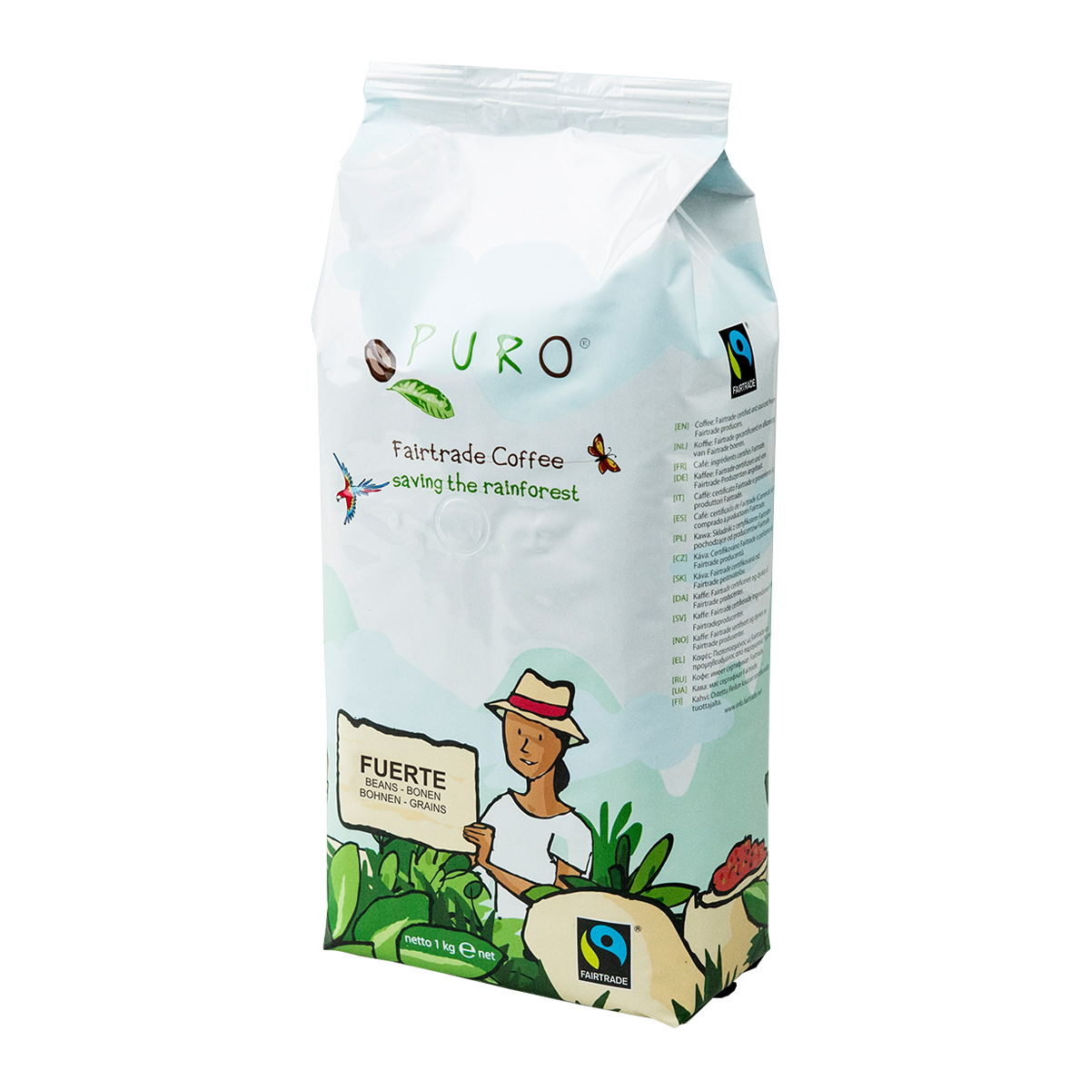 Puro Fuerte Kaffebønner - Puro Kaffebord