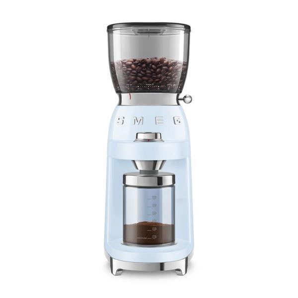 Smeg Cgf01pbeu Kaffekværn Pastelblå - Smeg Kaffebord  - 8017709283025