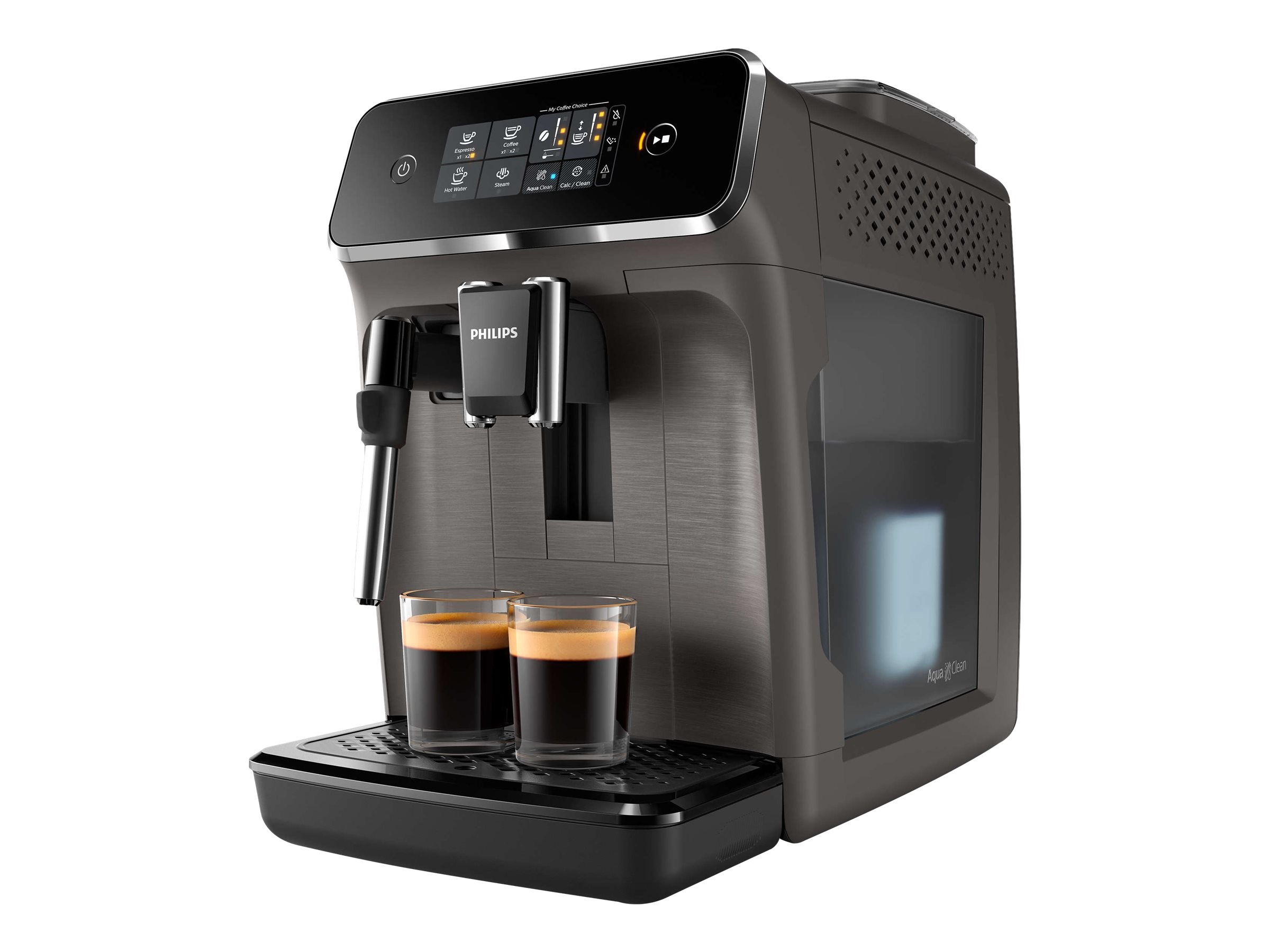 Philips Series 2200 Ep2224 Automatisk Kaffemaskine Kashmirgrå - Droneland Kaffebord