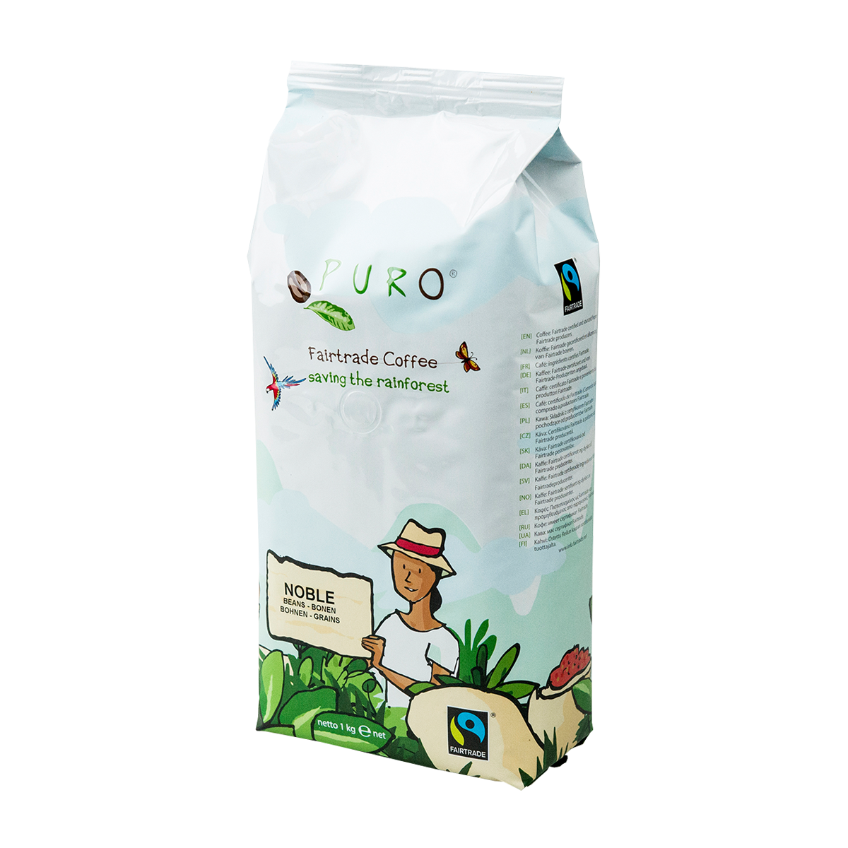 Puro Noble Kaffebønner - Puro Kaffebord