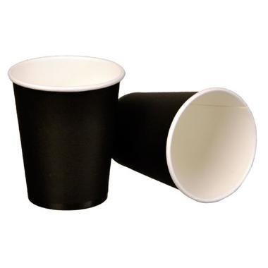 Sort Kaffebæger 1000 Stk - Basis Kaffebord  - 5710876048352