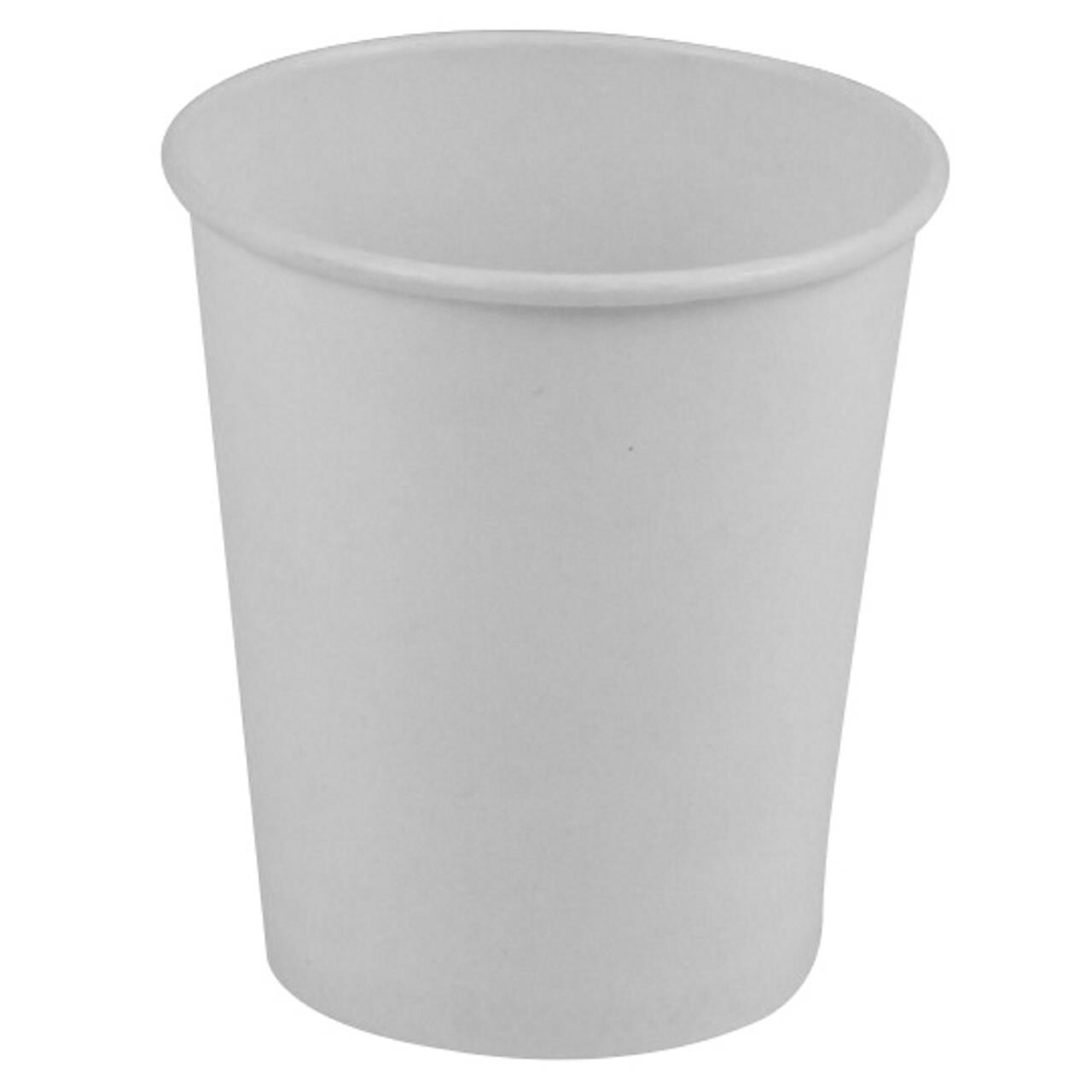 Hvid Kaffebæger 25cl Hot Cup Pap 1000 Stk - Kaffebord